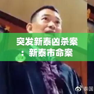 突發(fā)新泰兇殺案：新泰市命案 