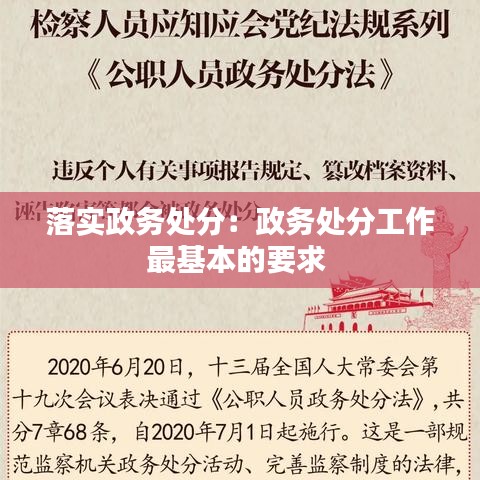 落實(shí)政務(wù)處分：政務(wù)處分工作最基本的要求 