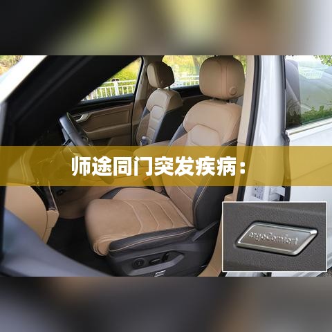 師途同門突發(fā)疾?。?