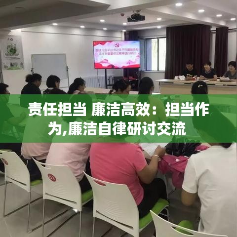 責任擔當 廉潔高效：擔當作為,廉潔自律研討交流 