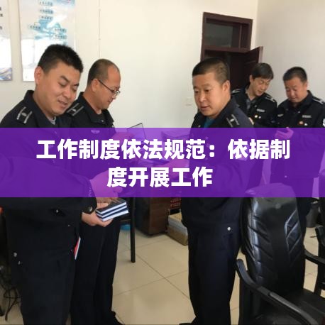 工作制度依法規(guī)范：依據(jù)制度開展工作 