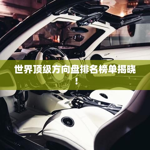 世界頂級方向盤排名榜單揭曉！