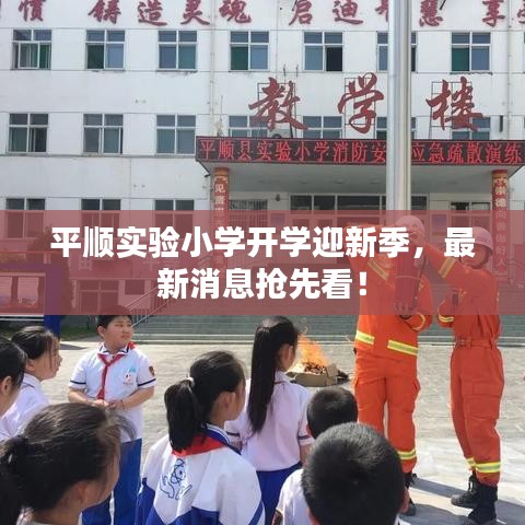 平順實驗小學開學迎新季，最新消息搶先看！