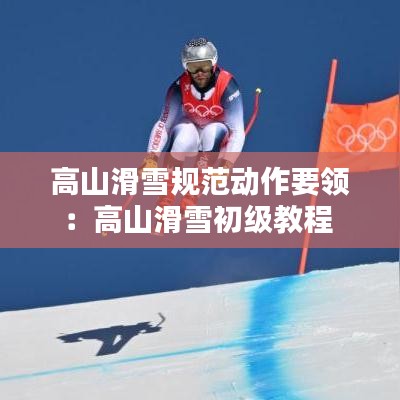 高山滑雪規(guī)范動作要領(lǐng)：高山滑雪初級教程 