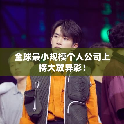 全球最小規(guī)模個(gè)人公司上榜大放異彩！