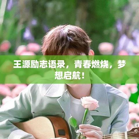 王源勵(lì)志語(yǔ)錄，青春燃燒，夢(mèng)想啟航！